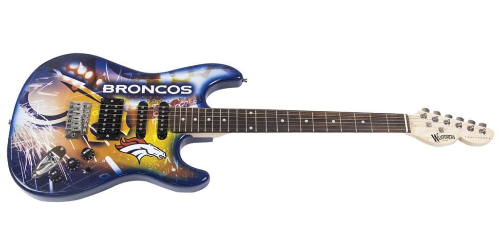 Denver Broncos Northender Guitar