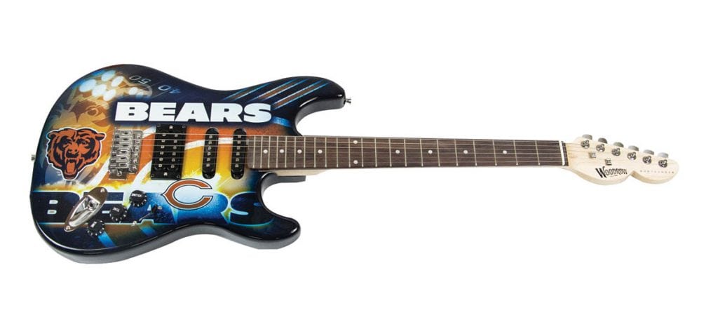 Chicago Bears Northender Guitar