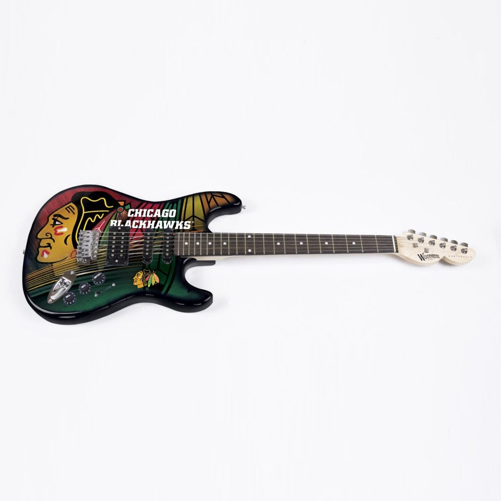 Chicago Blackhawks Northender Guitar