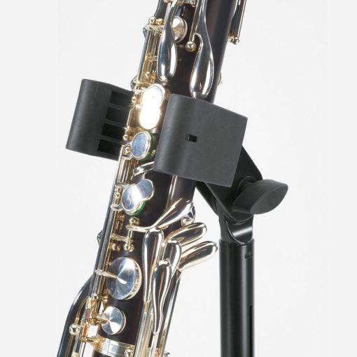 K M BASS CLARINET STND BLACK