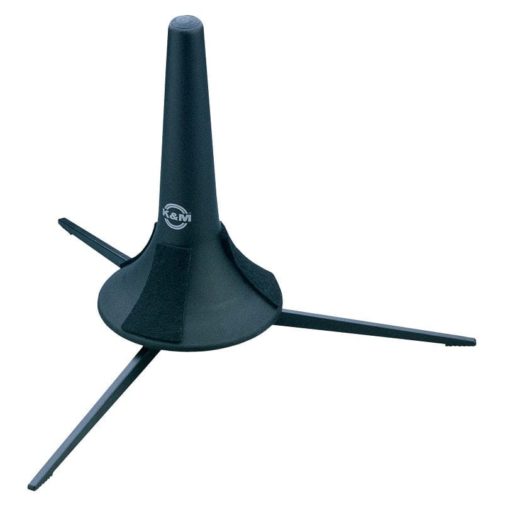 K M TRUMPET STAND BLK