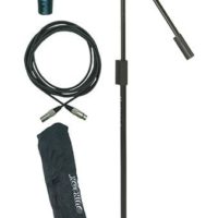 Mic stand w mic.cable and bag