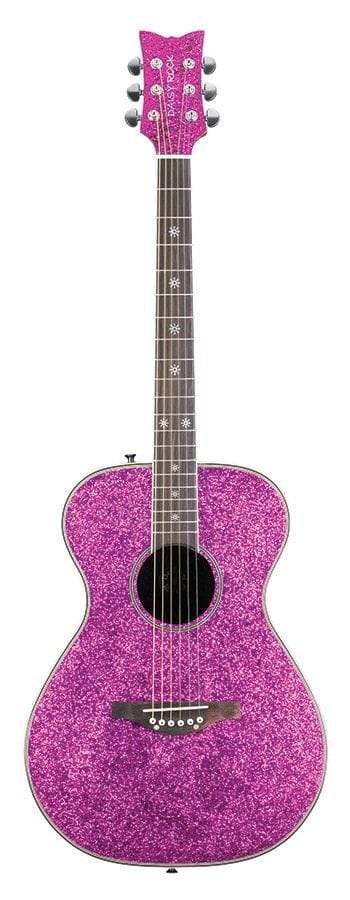 Pixie Acoustic Pink Sparkle