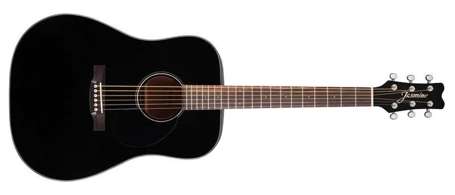 Maak los auditie Medisch Jasmine – JD-39 Dreadnought Black Acoustic Guitar | Mega Music Store