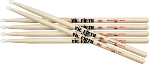 3 Pair - Vic Firth 5B Nylon Drumsticks