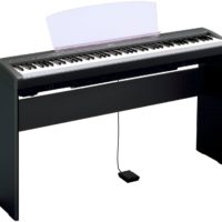Black, wood, keyboard stand for P85, P95B, P35B and P105B