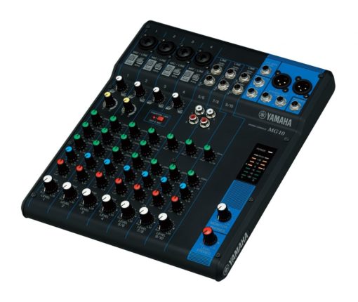 10-INPUT STEREO MIXER