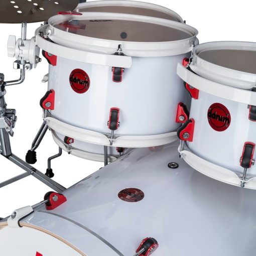 Ddrum HYBRID 5 KIT WHITE- SHELLS ONLY - Image 3