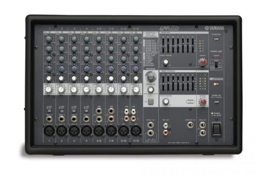 12 INPUT POWERED MIXER W/ 200 DUAL WATT AMP