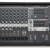 12 INPUT POWERED MIXER W/ DUAL 300 WATT AMP