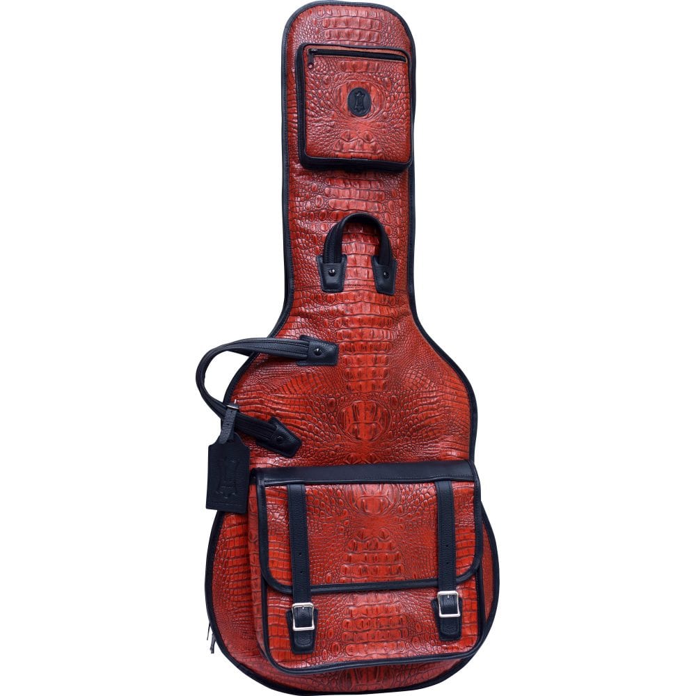 Levy’s leather electric guitar bag. 42 1/2″ X 17 1/2″ Mega Music Store