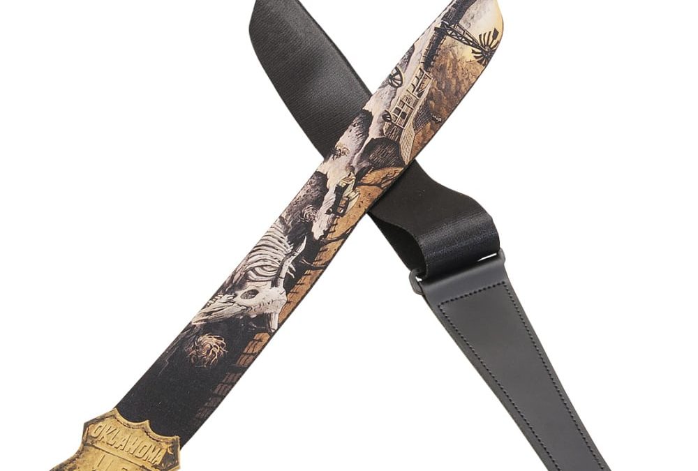 Levy’s 2″ wide polyester guitar strap Mega Music Store