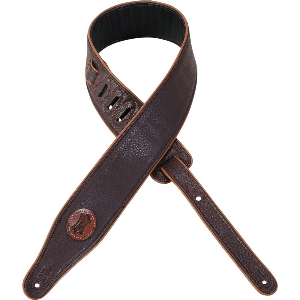 Levy's M26-BLK Tracolla Per Chitarra 2.5 Leather Strap - Black Levy's M26-BLK Tracolla Per Chitarra 2.5 Leather Strap - Black
