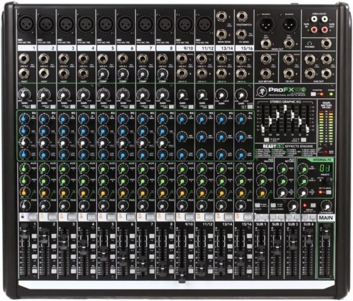 Mackie 16-ch 4-Bus FX Mixer USB
