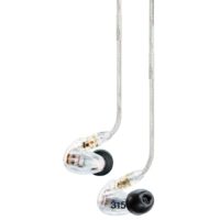 SHURE EARPHONES -CLEAR