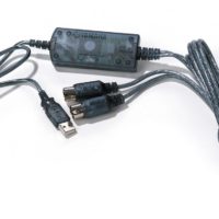 WIRED 5-PIN DIN USB TO DEVICE MIDI ADAPTER