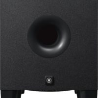 8" POWERED SUBWOOFER, BLACK CABINET