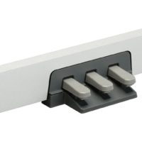 White, 3-pedal unit for DGX650WH