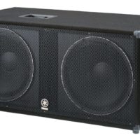 CARPETED DUAL 18" SUBWOOFER