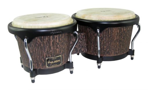 Supremo Select Series Bongos - Lava Wood Finish