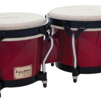 Supremo Series Red Finish Bongos