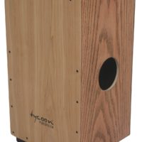 29 Roundback Series American Ash Cajon - Red Oak Front Plate