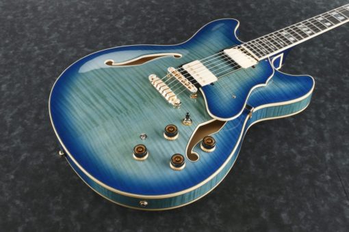 Ibanez AS Artstar 6str Electric Guitar w/Case - Jet Blue Burst