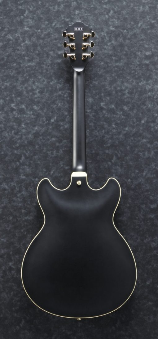 Ibanez AS Artcore 6str Electric Guitar - Black Flat