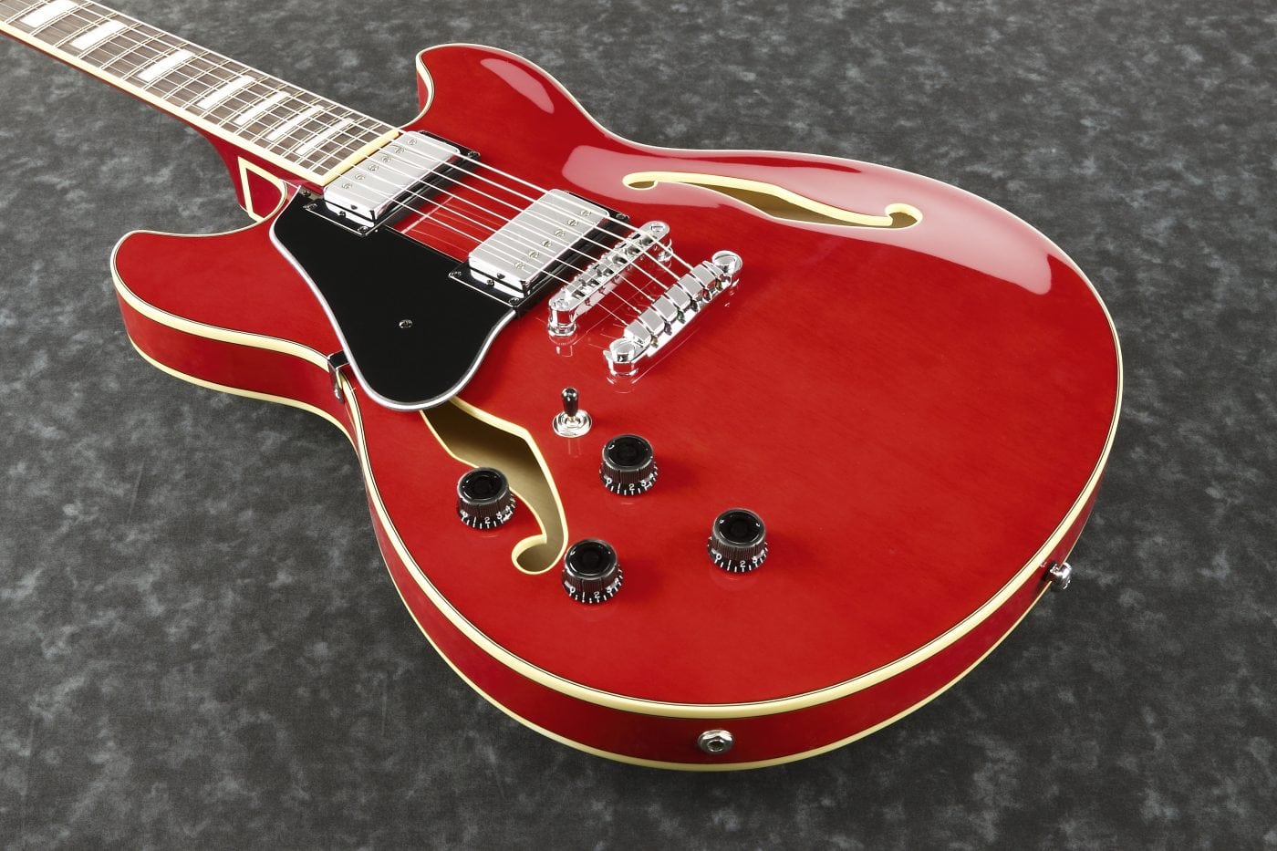 Ibanez AS Artcore 6str Electric Guitar LH Transparent Cherry Red