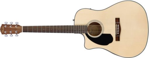 FENDER CD-60SCE LH  Left-Handed Guitar - Natural "Lefty"