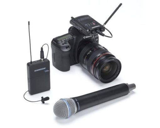SAMSON Concert 88 Camera (Combo) - Frequency-Agile UHF Wireless System