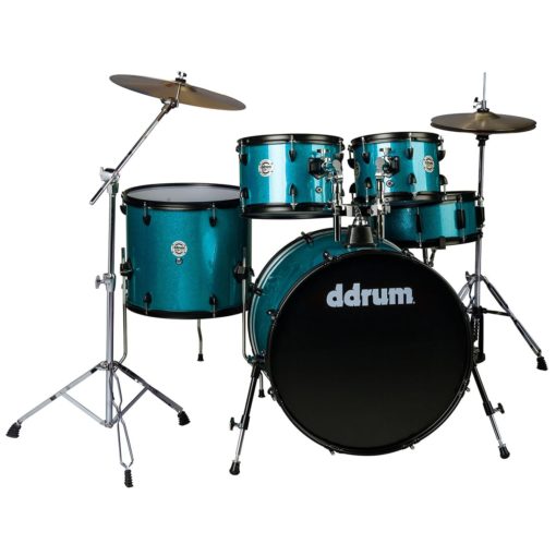 Ddrum D2 Player- Colors- Blue Pinstripe- Blue Sparkle - Grey - Image 3