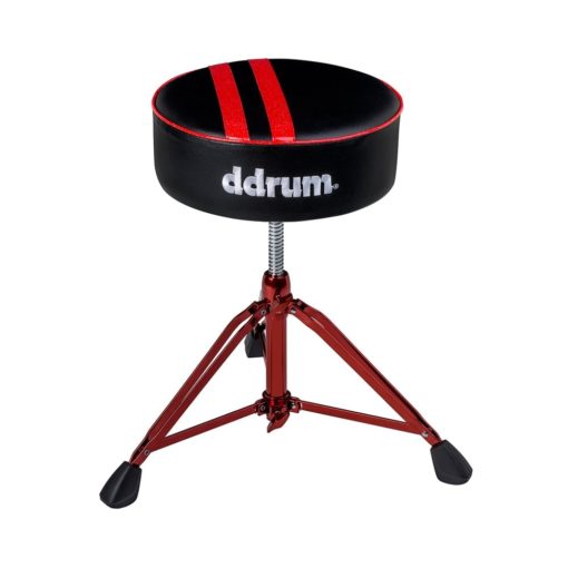 Ddrum Mercury Fat Drum Throne- Red Base
