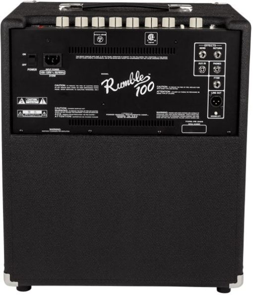 Fender Rumble 100 1x12" 100-Watt Bass Amp - Image 2