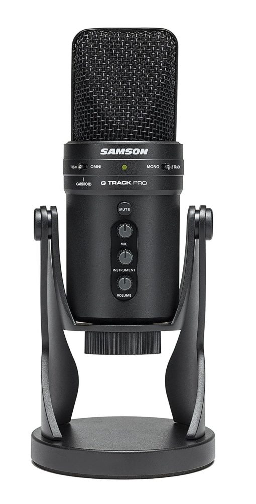 SAMSON G-Track Pro - Professional USB Microphone with Audio Interface