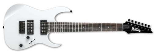 Ibanez GRG7221 7 String - Colors - White -Black