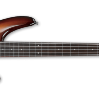 IBANEZ SR375EF - 5 String Fretless Bass - Brown Burst