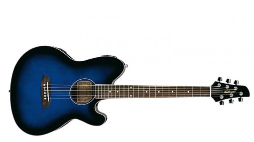 IBANEZ TALMAN TCY10E - Black High Gloss - Trans Blue Sunburst