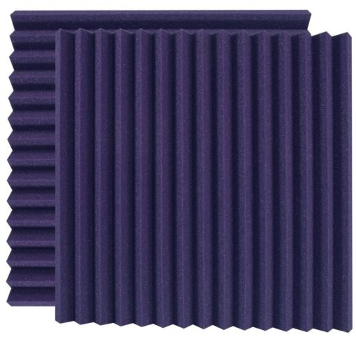 Ultimate WallPanelWedge24in PURPLE PR  24x24x2 Pair w/ Glue