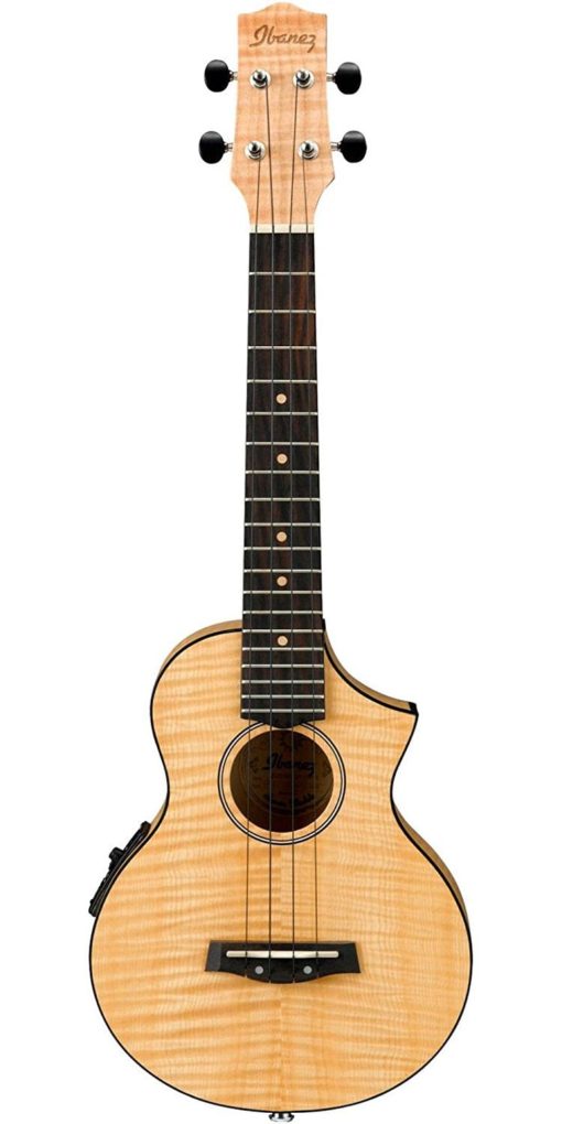 IBANEZ UEW12E Concert Uke - Open Pore Natural - Image 2