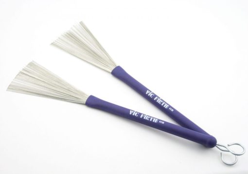 Vic Firth HB Heritage Brush Rubber Handle (PAIR)
