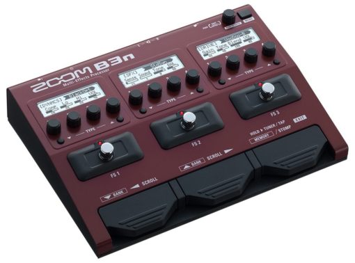 Zoom B3n Intuitive Multi-Effects Processor for Bassists