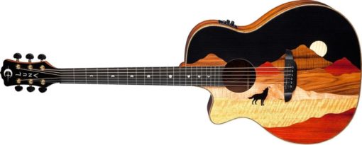LUNA VISTA WOLF A/E LEFTY - GLOSS NATURAL W/CASE