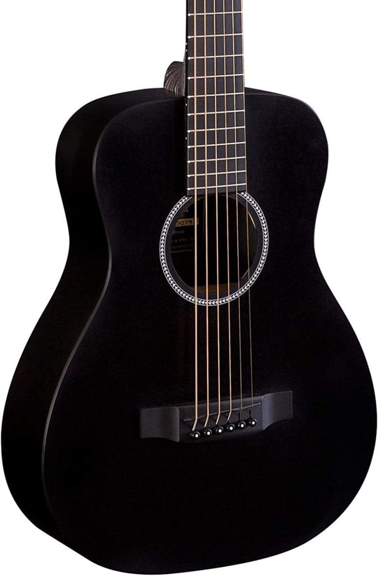 Martin LX “Little Martin” Series: Black Acoustic Guitar | Mega Music Store