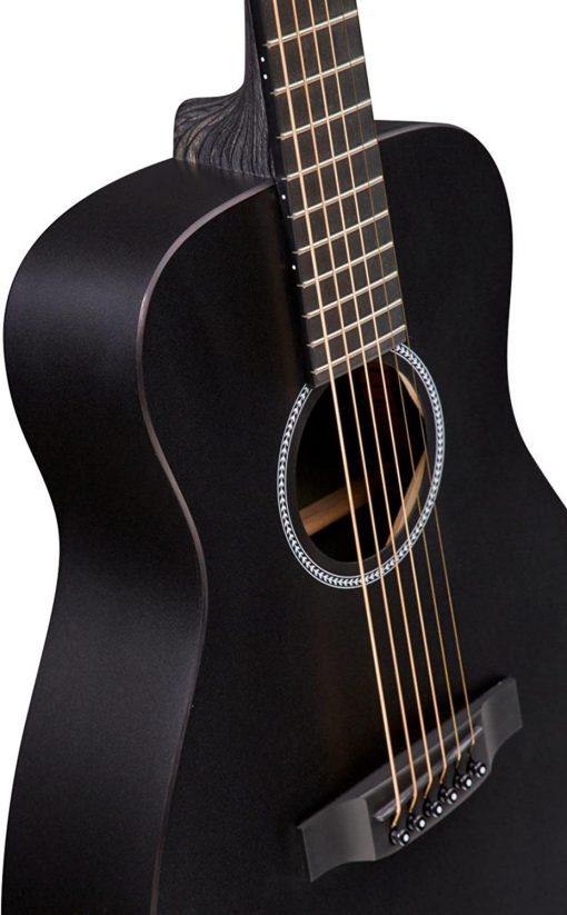 Martin LX "Little Martin" Series: Black Acoustic Guitar - Image 2