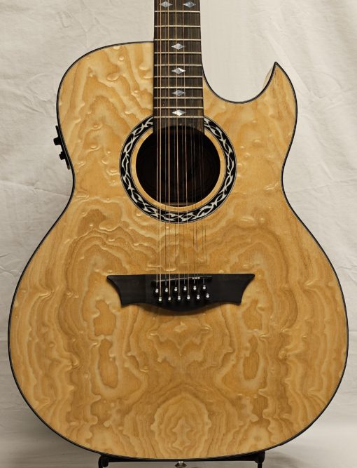DEAN Exhibition 12 String Quilt Ash A/E Guitar - USED