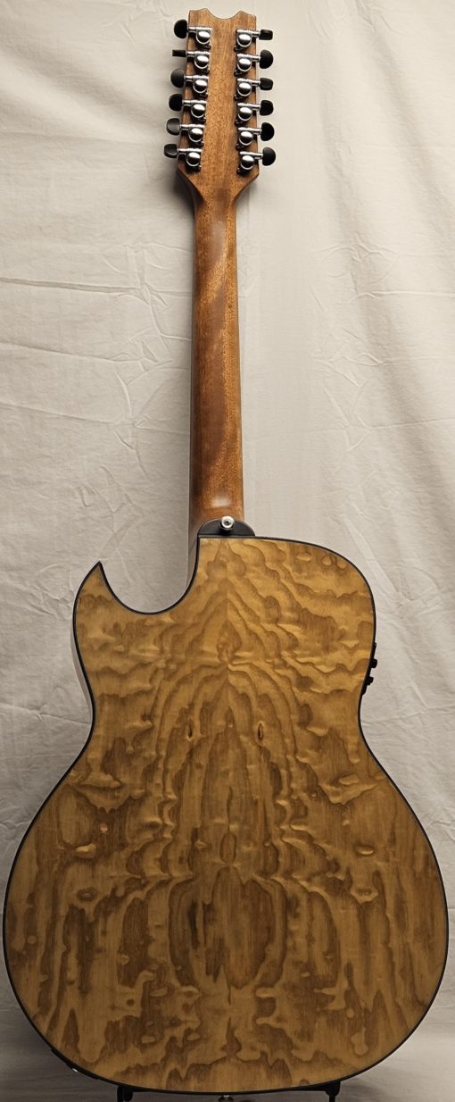 DEAN Exhibition 12 String Quilt Ash A/E Guitar - USED - Image 4