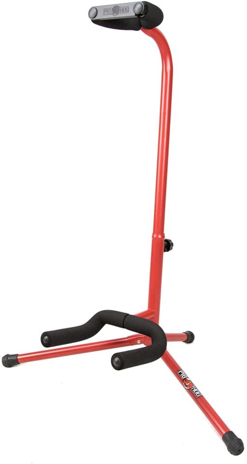 Pig Hog Guitar Stand - Red, White, Blue, Black - Image 3