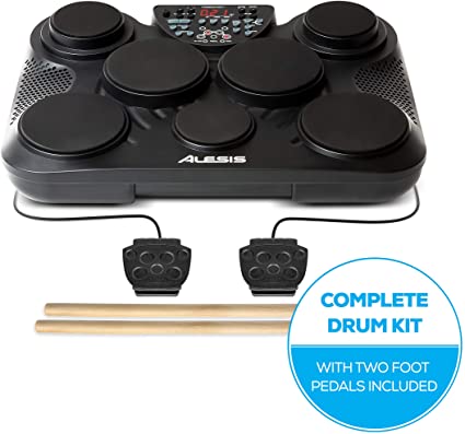 Drumstick ALESIS COMPACT KIT 7 Portable Electronic Desktop Instrument Drum Kit 