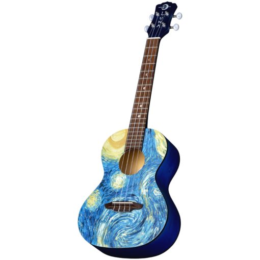 Luna Starry Night Tenor Ukulele W/ FREE Bag - Image 2